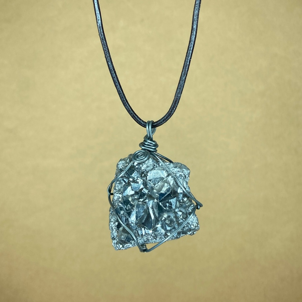 Y2K Stone Quartz Necklace